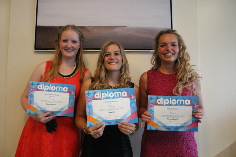 GROOTSE EXAMENRESULTATEN BIJ CMV DE EENDRACHT WEZEP